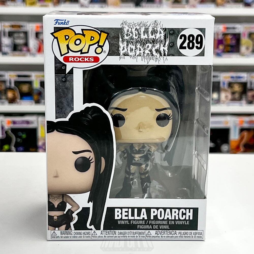 Funko Pop Rocks Bella Poarch #289 Vinyl Figure with Box POP! Rocks Collectible